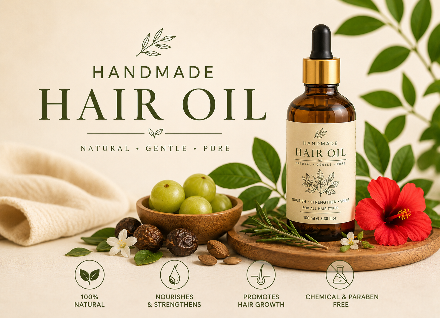 Handmade Hair Oil