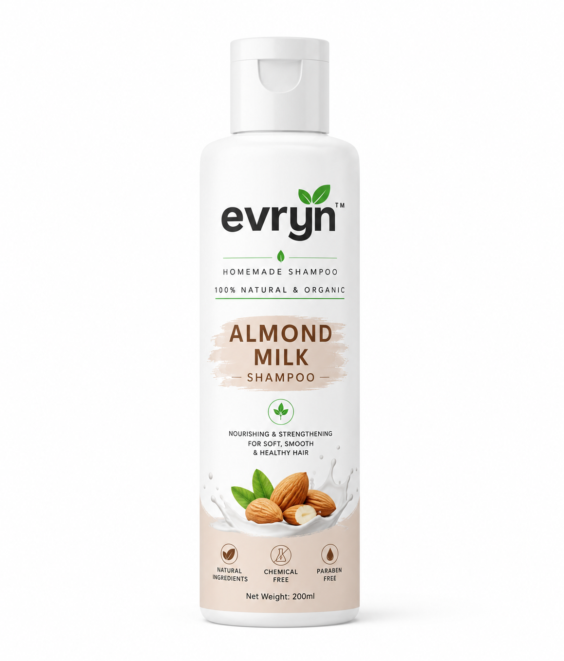 Almond Milk Herbal Shampoo | 200ml