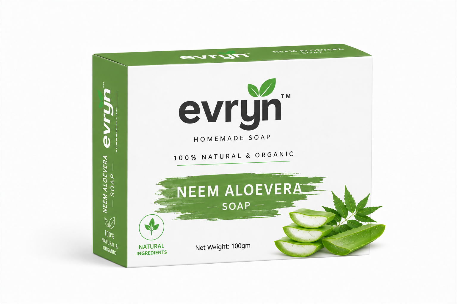 Neem Aloe Vera soap with Cow Urine & Vitamin E