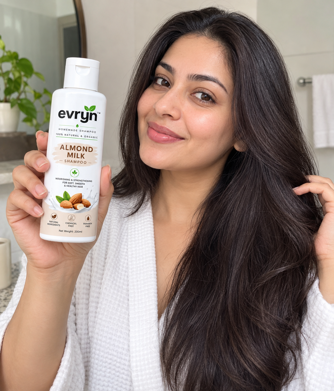 Almond Milk Herbal Shampoo | 200ml