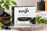 Charcoal soap with Gaumya Bhasma & Aloe Vera