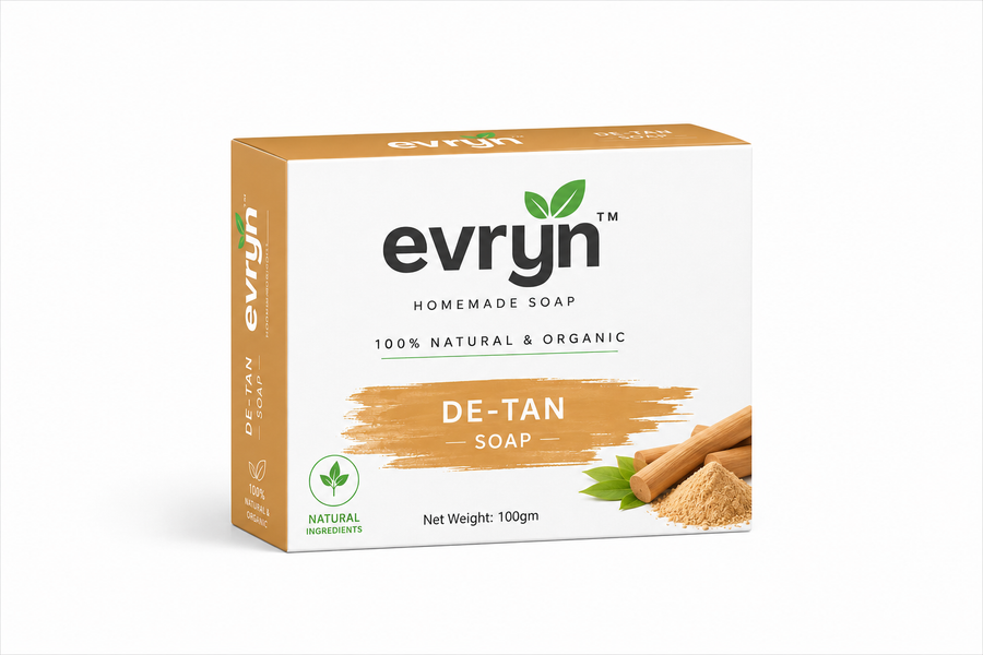 DE-TAN soap with Coffee & Cow Milk