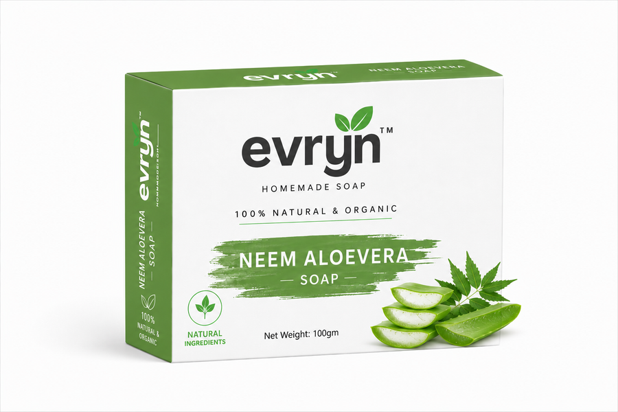 Neem Aloe Vera soap with Cow Urine & Vitamin E